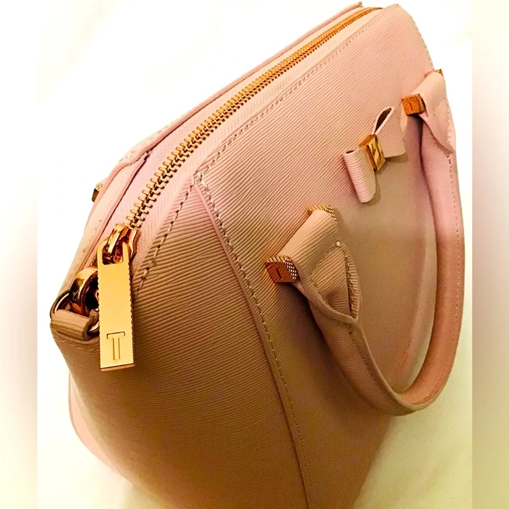 Ted Baker London Pink Blush Janne Handbag Satchel NWOT